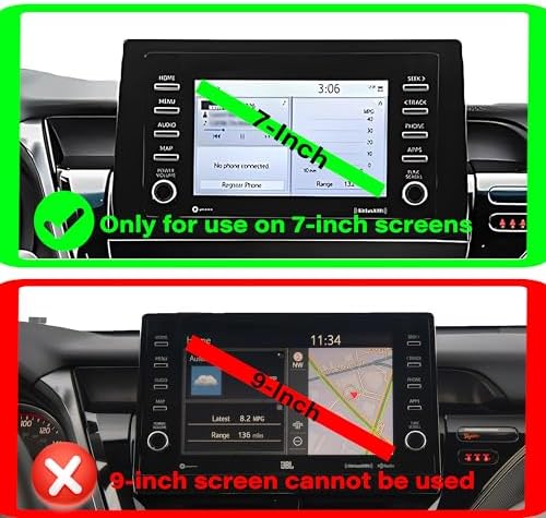 Car Phone Holder for Toyota Camry 2021 2022 2023 2024 Accessories Apply to 9 Inch Touch Screen 15W Fast Wireless Charger Screen Fixed Clip Cell Phone Mount Hands-Free 360 Degree Rotation – Enhanced Compatibility and Speed