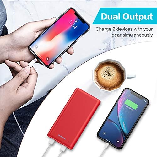 Maximize Your Power On-the-Go: 26800 m Ah Ultra-High Capacity Portable Charger with Dual USB Outputs for High-Speed Charging – Universal Compatibility with i Phone 16/15/14/13/12, Galaxy, Android & More – Lightweight & Safe External Battery Pack for Travel & Daily Use