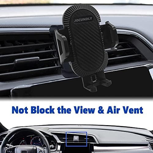 Enhanced Car Phone Mount for 2016-2021 Honda Civic – Thick Case Friendly Mobile Holder with 360-Degree Rotation for Safe Navigation and Connectivity – Adjustable Air Vent Clip for All Smartphones – Effortless Installation and Durability