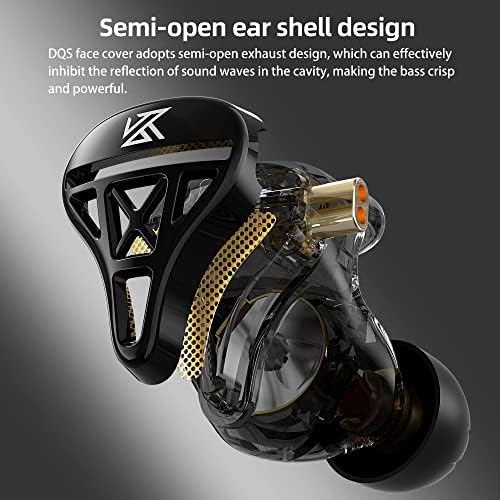 KZ EDX Pro Wired Earphones – Cutting-Edge In-Ear Monitors with Dual Dynamic Drivers for Exceptional Hi-Fi Sound, Advanced Noise Cancellation, and Integrated Microphone – Stylish Cyan Finish for Ultimate Comfort and Device Versatility