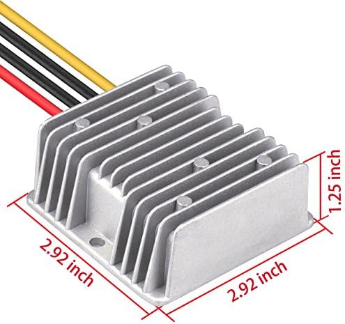 Cllena Advanced Waterproof DC/DC Voltage Boost Converter – Elevate 12 V to 24 V, 10 A, 240 W Power Regulator for Reliable Performance in Any Environment (Input Voltage 10 V-16 V)