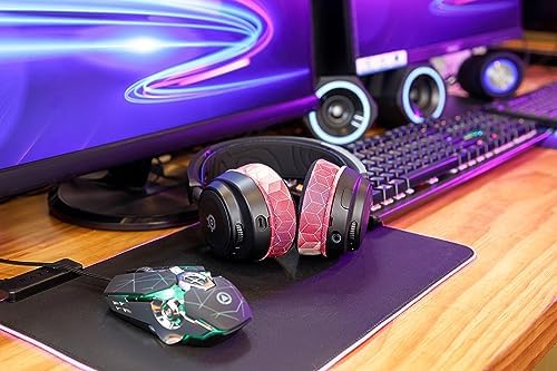 Upgrade Your Arctis Nova Experience with WC Freeze Cooling Gel Earpads – Optimal Comfort and Enhanced Sound Isolation for Pro Wired, Nova 7, 5, 4, 3, 1 Headsets – Designed by Wicked Cushions | Black | Superior Hybrid Fabric Technology for Long Gaming Sessions