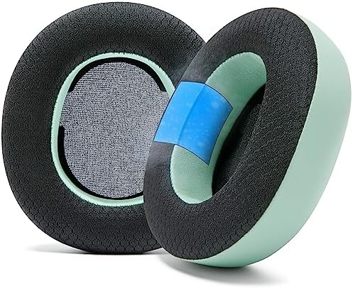 Experience Ultimate Comfort with WC Freeze Nova Pro Wireless Cooling Gel Earpads for Arctis Nova Pro – Exclusive 90’s Black Design, Enhanced Durability & Sound Isolation, Tailored Fit for Gamers Seeking Maximum Performance and Prolonged Play Sessions