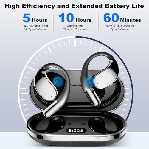 Revolutionary AI Translation Earbuds: Cutting-Edge Bluetooth Headphones for Effortless 144-Language Communication | Noise-Cancelling, Ergonomic Design Ideal for Travel & Professional Use | Dual Compatibility with i OS & Android Devices | Sleek Black Finish for Modern Tech Enthusiasts