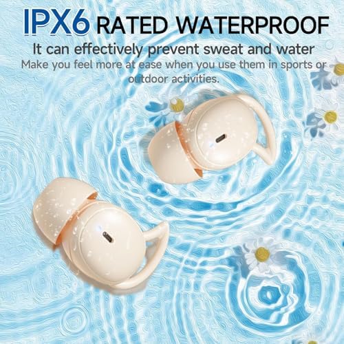Revolutionary Sleep Earbuds for Side Sleepers – Bluetooth 5.49 Noise-Cancelling Wireless Headphones with IPX6 Waterproofing – Designed for Ultimate Comfort and Deep Restful Sleep Experience