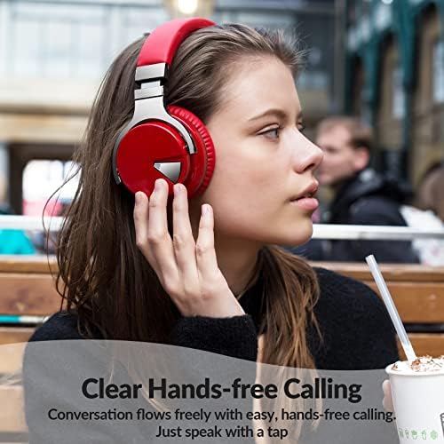 Silensys E7 Elite Wireless Over-Ear Headphones: Unmatched Active Noise Cancellation, Deep Bass Sound Experience, Luxurious Protein Ear Cushions, 30-Hour Battery Life – Your Perfect Bluetooth Companion for Travel, Work, and Daily Adventures in Elegant Black Design