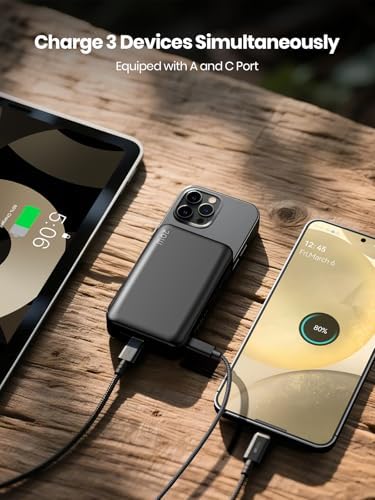 Ultra-Fast Magnetic Power Bank 20000 m Ah – Wireless Portable Charger with PD 20 W USB-C for Seamless i Phone 12/13/14/15/16 Compatibility – Empower Your Mobile Lifestyle with Hassle-Free Charging and Enhanced Performance
