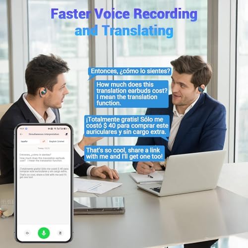 Souroyea Bluetooth Open Ear Earbuds – Immersive Deep Bass Wireless Headphones for Fitness & Sports with LED Battery Indicator and Integrated Microphone, Perfect for i Phone and Android Users – Ultimate Comfort and Environmental Awareness for Active Lifestyles