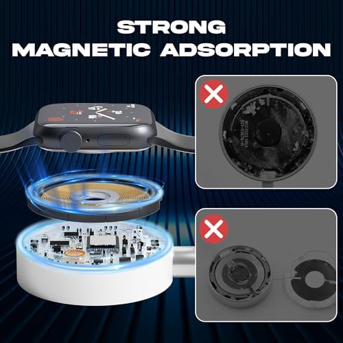 Ultimate Chubbycable Tri-Flex 3-in-1 USB-C Charger – 100 W Rapid Charging Solution for i Phone 16/15, Apple Watch, i Pad, and Galaxy Devices – 4.1 FT Durable Silicone Cable for Enhanced Portability and Versatile Compatibility