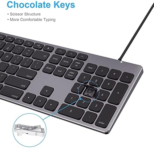 Discover the Ultimate Wireless Bluetooth Keyboard for Apple Devices – Perfectly Crafted for Mac OS with US QWERTY Layout, Scissor Keys for Enhanced Typing Precision, Rechargeable Battery for Extended Use, and Seamless Compatibility with i Mac, Mac Book Pro, Mac Mini, and i Pad – Elevate Your Productivity and Style Today!