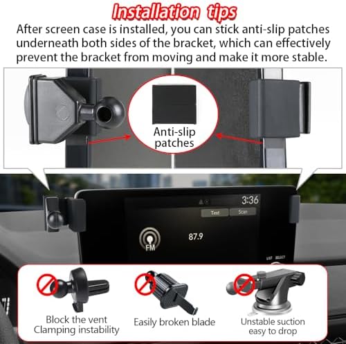 Premium Car Phone Holder for Honda Accord 2008-2012 EX-L V6 – Enhanced 360-Degree Rotation Dashboard Mount with Bar Display for Optimal Navigation and Hands-Free Convenience – Stylish Automotive Accessory for Seamless Integration and Easy Installation