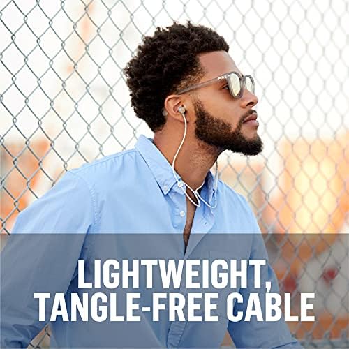 House of Marley Uplift 2 Wireless Earphones – Eco-Friendly Bluetooth Earbuds with 10 Hours Playtime, Built-In Microphone, and Enhanced Compatibility for Music Lovers – Sustainable Sound in Sleek Silver Design