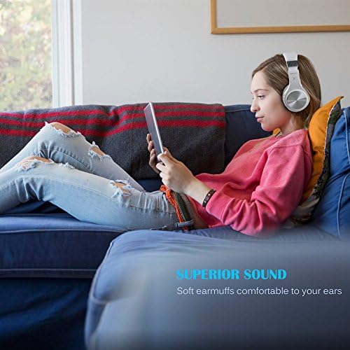 Riwbox XBT-80 Folding Bluetooth Over-Ear Headphones – Premium Wireless Audio with Built-in Microphone and Convenient Volume Control – Travel-Ready Comfort in Stylish Black and Gold for Mobile, PC, and TV Use – Perfect for Music Lovers and Professionals on the Go