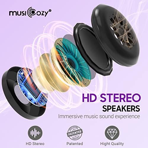 Ultimate Bluetooth Sleep Mask with Built-In Headphones – Perfect for Side Sleepers Seeking Uninterrupted Relaxation – Advanced Wireless Eye Cover for Enhanced Sleep Quality – Soft, Breathable Fabric for All-Night Comfort – Rechargeable Battery for Extended Playback – Ideal Travel Companion for Music Lovers and Restful Sleep