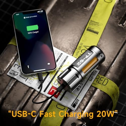 Revolutionary 20 W Portable Charger – 5000 m Ah Compact Power Bank with Unique Revolver-Style Design for i Phone 16/15 & Samsung S24 – Sleek Metal Cylinder in Luxurious Gold – Perfect Travel Companion with Enhanced Safety Features – Lightweight, Stylish, and Reliable Charging Solution – Backed by 2-Year Warranty for Ultimate Peace of Mind