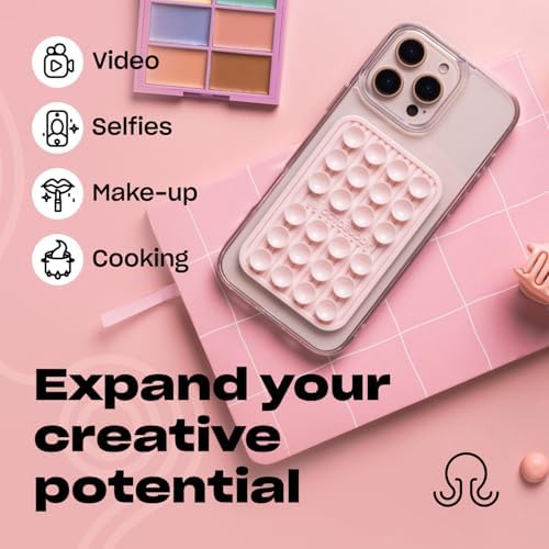 Revolutionize Your Content Creation with the Textures Ripples Silicone Suction Phone Case – Hands-Free Mounting Solution with 24 High-Performance Suction Cups for Effortless Selfies & Video Recording – Compact 2.6″ x 3.9″ Size in Bold Canary Yellow – Perfect for Vloggers and On-the-Go Documentarians – Ultimate Compatibility and Easy Application