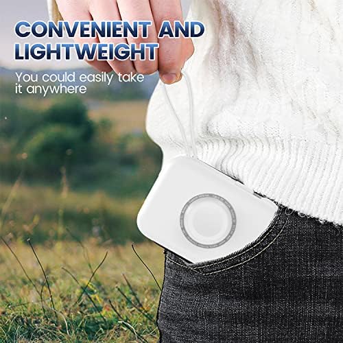 HUOTO Ultra-Compact 5000 m Ah Portable Charger – Premium Power Bank for i Phone 14/13/12/11/8/7/6 & Apple Watch Series 1-9 – Fast Charging, Lightweight, and Versatile Charging Solution for On-the-Go Lifestyle