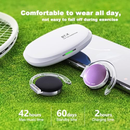 Transform Your Workout with Open Ear Wireless Bluetooth 5.3 Headphones – Ultimate Comfort, Secure Fit, and All-Day Battery Life for Cyclists and Fitness Buffs Seeking Unmatched Sound and Surrounding Awareness