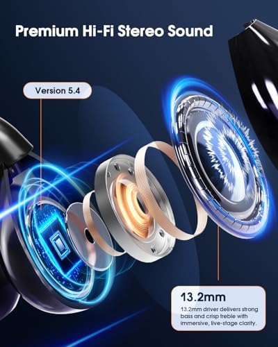 Transform Your Listening Journey with HALQAHA Clip-On Earbuds – Advanced Wireless Bluetooth 5.4 for Effortless Connectivity, Ergonomic Open Ear Design for Unmatched Comfort, Enhanced Noise-Canceling Features for Pristine Calls, Robust Waterproof Construction for Dynamic Workouts, and Superior Battery Performance for All-Day Listening – Ideal for Active Lifestyles and Eyewear Users.