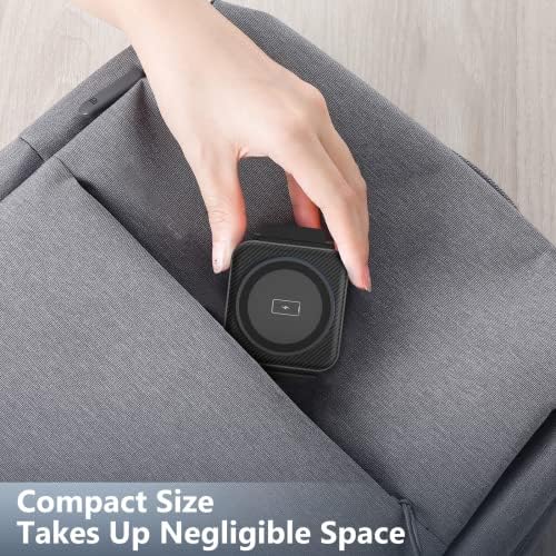 Ultimate Travel Charger for Samsung Devices – 3-in-1 Wireless Charging Station with Foldable Design for Fast Charging Galaxy S Series, Galaxy Watch & Galaxy Buds – Enhanced Portability and Intelligent Safety Features