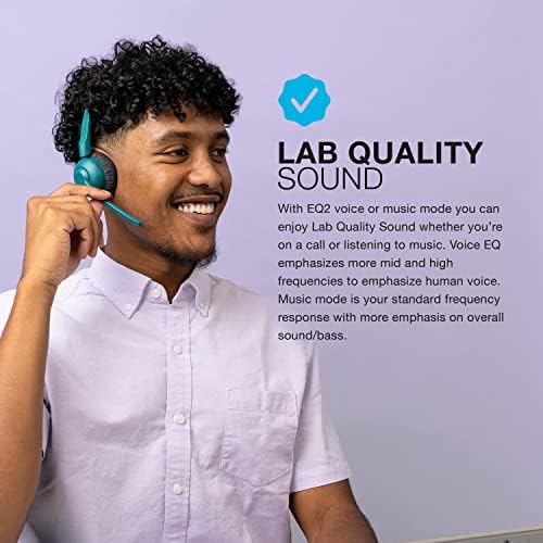 Transform Your Audio Experience with JLab Go Work Wireless On-Ear Headset – 50+ Hours of Playtime, Dual Device Bluetooth Multipoint, and Noise-Canceling Mic for Crystal-Clear Calls – Perfect for Remote Work, Gaming, and Mobile Use with Ultra-Lightweight Comfort