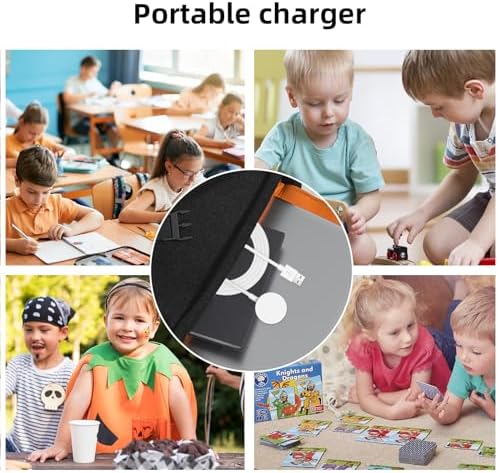 Magnetic Charging Cable for Gabb Watch 3/3 e – 3.18 FT USB Connector for Effortless Smartwatch Power-Up – Durable Black Charger for Optimal Performance and Convenience in Everyday Use