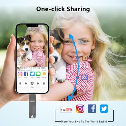 Revolutionize Your Data Storage with the 512 GB MFi Certified USB Flash Drive for i Phone – Stylish Photo Stick for Seamless Backup and High-Speed Transfers, Perfect for i Pad, i Phone, and Computer Users on the Go!