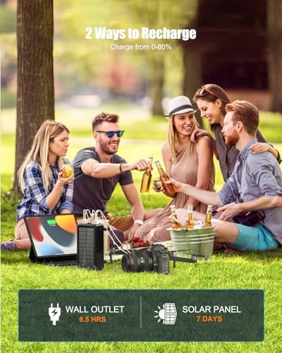 Ultra-High Capacity 90,000 m Ah Solar Power Bank with 35 W Fast Charging – Wireless Charger for Outdoor Adventures, Travel, and Emergency Preparedness | 7-Port USB-C/PD, Integrated LED Flashlight, IP66 Waterproof Design for Extreme Conditions