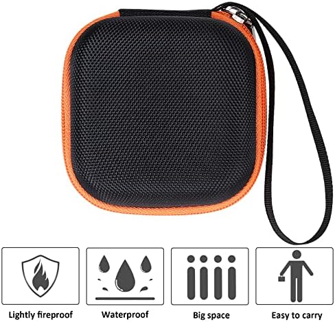 Khanka Premium Hard Shell Case for Iseyyox, RTOPS, Hicober & UCOMX Nano 3-in-1 Wireless Charger – Shock-Resistant, Lightweight Yellow Travel Accessory for Optimal Protection and Seamless Organization While On the Move