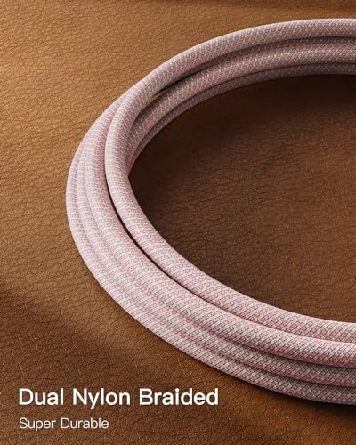 Experience Unmatched Connectivity with CONMDEX 10 Gbps USB C Cable [6 ft, 2-Pack] – Fast Charging & High-Speed Data Transfer for i Phone 16 Plus, 16 Pro Max, Samsung Galaxy S25 – Ultimate Android Auto & Device Compatibility in Sleek Black Design for Seamless Performance and Durability