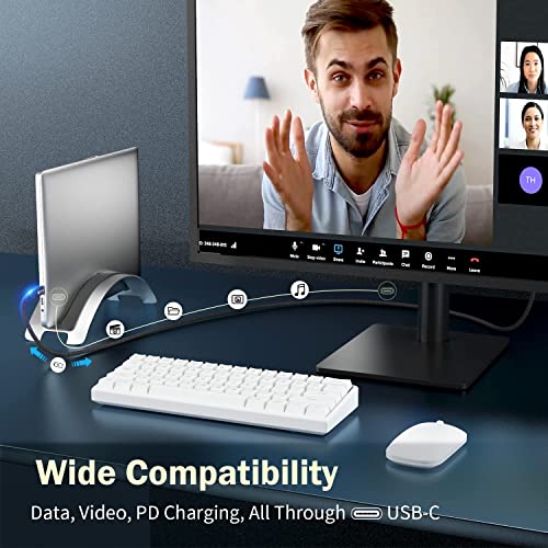 USB-C 4FT 40Gbps Braided Cable – 90 Degree, 8K Display, 100W Charging, Compatible with Thunderbolt 4/3 USB4/3, MacBook Pro, External SSD, eGPU – Enhanced Compatibility and Speed
