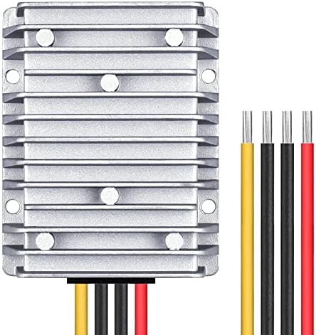 Cllena Advanced Waterproof DC/DC Voltage Boost Converter – Elevate 12 V to 24 V, 10 A, 240 W Power Regulator for Reliable Performance in Any Environment (Input Voltage 10 V-16 V)