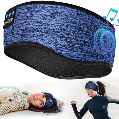 Discover the Ultimate Comfort with LC-dolida’s Bluetooth Sleep Headband – The Perfect Fusion of Relaxation and Functionality for Insomnia Relief and Active Lifestyles – USB-C Rechargeable, Soft Fabric, Ideal for Meditation, Yoga, Travel, and Workouts – Experience Seamless Connectivity with Bluetooth 5.4 and Enjoy High-Quality Sound while Blocking Out Distractions – Lightweight and Breathable Design for All-Night Wear – Elevate Your Sleep and Focus on Wellness with Our Dual-Function Sleep Mask and Headphones – A Thoughtful Gift for Yourself or Loved Ones Seeking Serenity and Comfort in Every Moment.