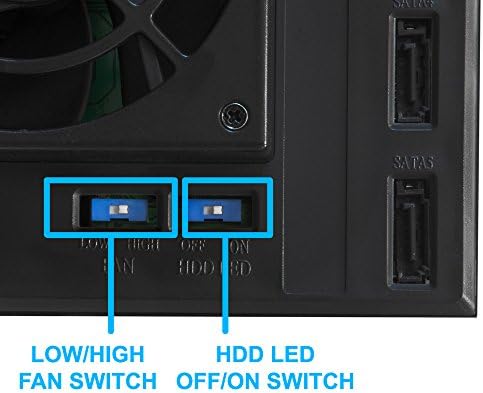 Kingwin Universal Hot Swap Mobile Rack for 2.5” & 3.5” SSD/HDD – Effortless Internal Tray-Less SATA Hard Drive Backplane Enclosure with 6 Gbps Support for SATA I/II/III & SAS I/II – Ultimate Flexibility and Enhanced Data Transfer Speed for Efficient Storage Management
