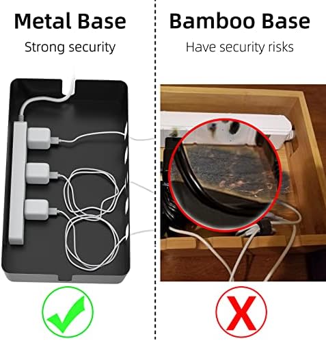 Modern Matte Black Multi-Device Charging Station with Wood Accents – Fast and Efficient Organizer for Phones, Tablets, and Smartwatches – Stylish Desk Accessory for Enhanced Workspace Organization and Productivity