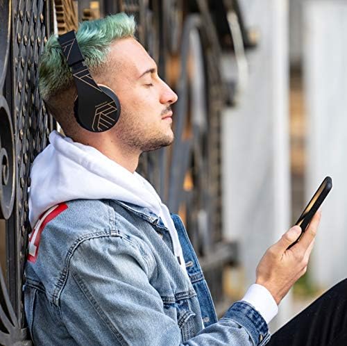 Experience the Ultimate in Comfort and Sound with Power Locus Stylish Purple & White Wireless Over-Ear Headphones – Hi-Fi Stereo Quality, Foldable Design for Travel, 12-Hour Battery Life, and Built-In Microphone for Hands-Free Calls – Perfectly Compatible with i Phone, Samsung, and LG Devices