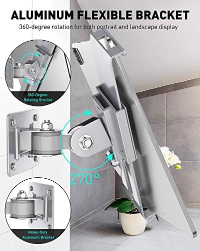 Transform Your Business Environment with Above TEK 360° Rotating Anti-Theft Tablet Wall Mount – Secure Holder for 7″-11″ i Pads & Galaxy Tabs – Sleek Black Finish for Enhanced Customer Engagement & Safety Solutions