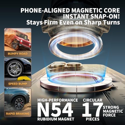 Ultimate 2-in-1 Magnetic Suction Cup Phone Mount for Car & Gym – Versatile Dashboard and Windshield Holder with Foldable Design for Maximum Portability – Perfect for Hands-Free Navigation, Music Control, and Mirror Mounting Solutions – Superior Smartphone Compatibility and Easy Installation