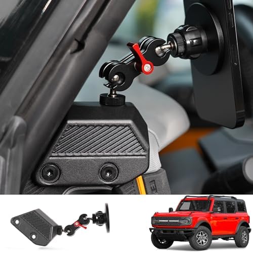 Mabett Magnetic Phone Mount for Ford Bronco (2021-2025) – 360° Adjustable Holder for Effortless Hands-Free Navigation and Communication – Ultimate Secure Grip and Seamless Integration for Enhanced Driving Comfort and Safety