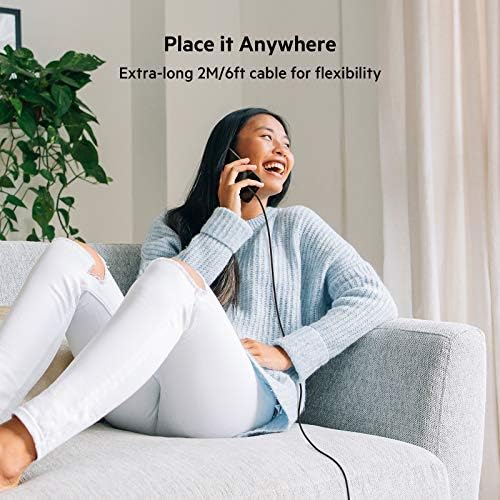 Belkin 7.5 W Magnetic Portable Wireless Charger Pad – Effortless Mag Safe Compatibility for i Phone Models 14, 13, 12, 11, XS Max, X, 8, 7, 6 s, 6, Plus – Fast Charging with 6.6 ft Long Cable for Ultimate Convenience – Sleek, Durable Design for Home, Office, and Travel Use – Enhance Your Charging Efficiency with Magnetic Alignment Technology