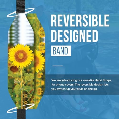 Customizable Reversible Phone Grip Strap – Pack of 2 Anti-Slip Finger Holders for Secure Mobile Handling, Wireless Charging Compatibility, and Detachable Design for Enhanced i Phone Use and Comfort, Elevate Your Style and Functionality