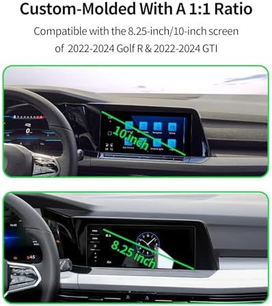 Enhance Your Driving Experience with the Advanced Wireless Charging Car Phone Holder for 2022-2024 Volkswagen Golf GTI & Golf R – 360° Adjustable Mount with Mag Safe Compatibility for Optimal Smartphone Integration, Perfectly Designed for 8/10 Inch Displays