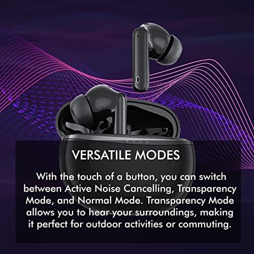 Alpha & Delta KS50 Premium ANC Bluetooth True Wireless Earphones – Ultimate Sound Clarity and Ergonomic Comfort for Distraction-Free Listening