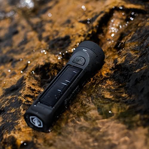Ultimate Journey 300 Solar LED Flashlight & Power Bank – Waterproof, High Lumen Brightness, USB Charging for On-the-Go Convenience and Eco-Friendly Adventures