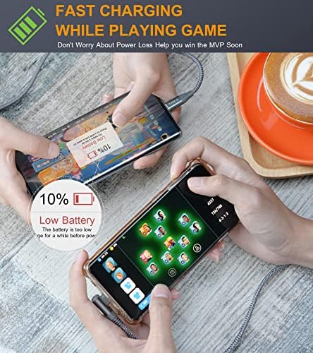 High-Speed USB-C to USB-C Charging Cable 60 W [2-Pack 10 ft] – Right Angle Design for i Phone 15 & 16, Mac Book Air/Pro, Samsung Galaxy S20-S25, Pixel – Ultimate Efficiency and Versatile Compatibility for Fast Data Transfer and Reliable Power Delivery