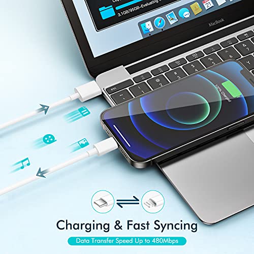 Rapid Charge i Phone Power Duo: 20 W PD USB-C Wall Adapter & 10 FT Lightning Cable Pair for i Phone 14/13/12/11/XS/XR/X/SE2022 – Ultimate Charging Flexibility and Speed for All Apple Devices