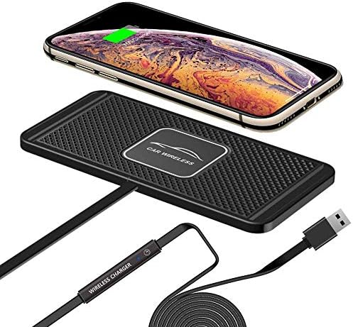 Experience Ultimate Convenience with the 15 W Fast Wireless Car Charger QC 3.0 USB Adapter Kit – Effortlessly Charge Your i Phone 14, Samsung Galaxy S21, and All Qi-Compatible Devices on the Go – Sleek Design, Rapid Power Delivery, and Built-in Safety Features for Modern Lifestyles.