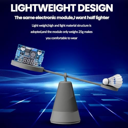 Versatile LM2596 Adjustable Buck Converter Module with Integrated LED Voltmeter – High-Efficiency DC-DC Power Supply for Precise Voltage Regulation from 4 V to 40 V, Outputs from 1.25 V to 37 V – Bulk Set of 6 for Enhanced Project Flexibility and Convenience