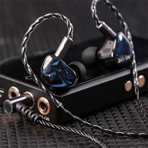 Linsoul Kiwi Ears Cadenza IEMs – Premium 10 mm Beryllium Dynamic Driver Earbuds with 3 D Printed Comfort, Detachable 0.78 2 Pin Cable, and Striking Green Design – Exceptional Sound Precision for Audiophiles and Musicians Seeking Unparalleled Listening Experiences
