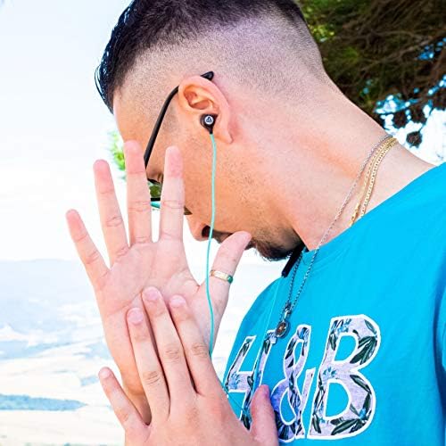 LUDOS Clamor Wired Earbuds – Premium Noise-Isolating In-Ear Headphones with Memory Foam Tips, Built-in Microphone, 5-Year Warranty – Perfect for i Phone and Samsung Users, Ideal for Students and Small Ears in Stylish Pink – Ultimate Sound Quality and Comfort for Everyday Use